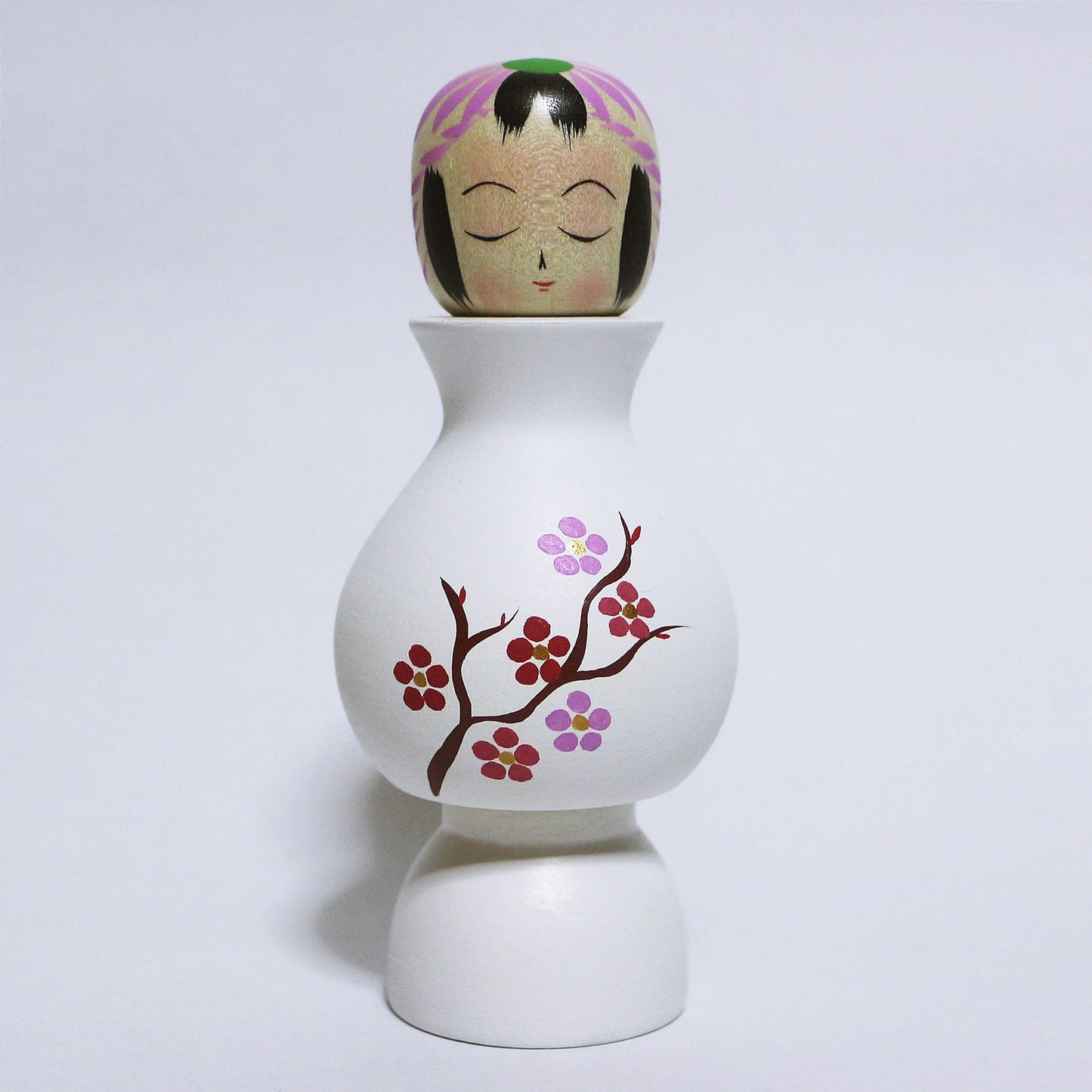 お花見 日本酒 とっくり こけし OHANAMI Japanese SAKE TOKKURI KOKESHI #334