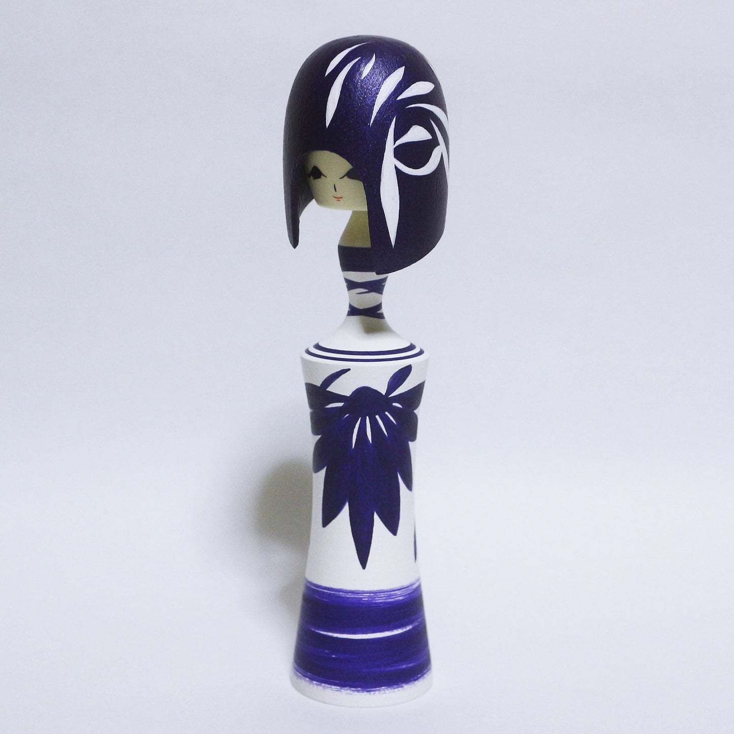 Purple KOKESHI #348