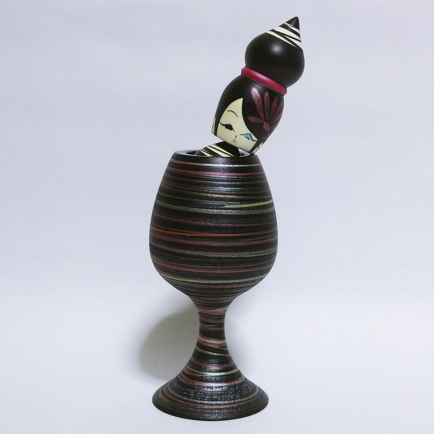 Colorful Wine Glass TAMA-IRE EJIKO #351