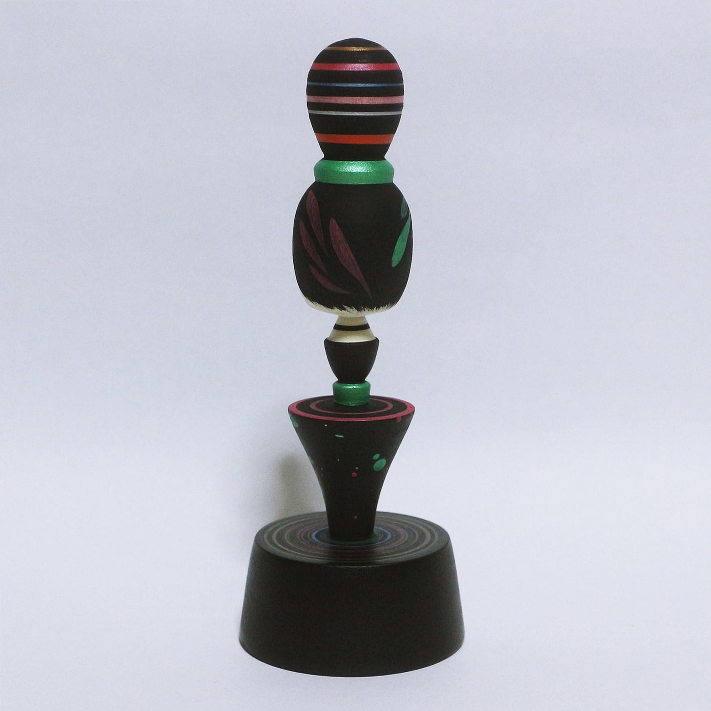 Colorful Bun Hair KOKESHI #353
