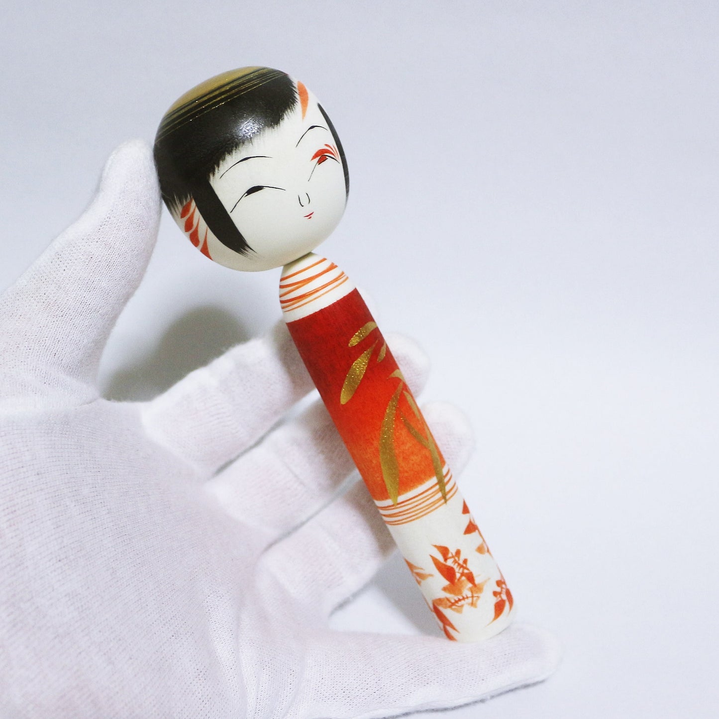 朱 Vermilion KOKESHI #354