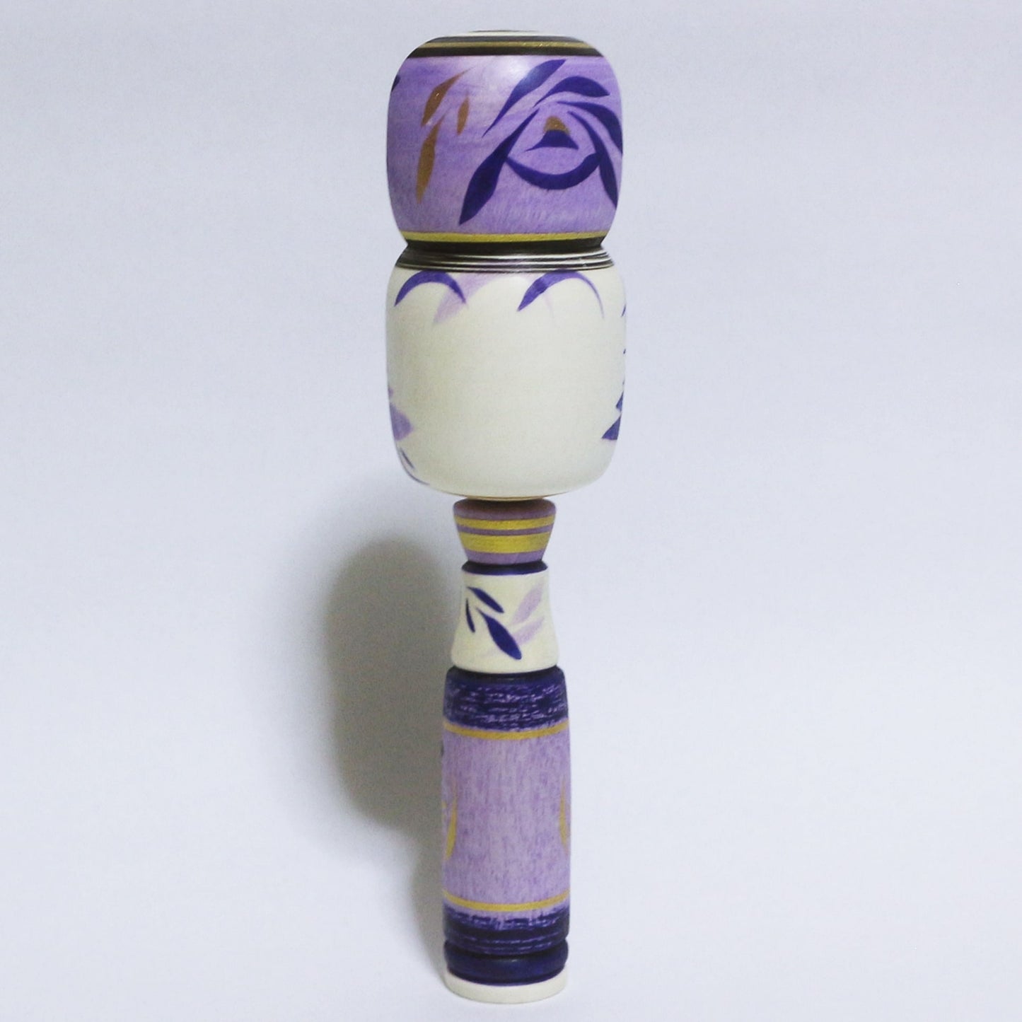 紫 髷 Purple Bun Hair KOKESHI #355