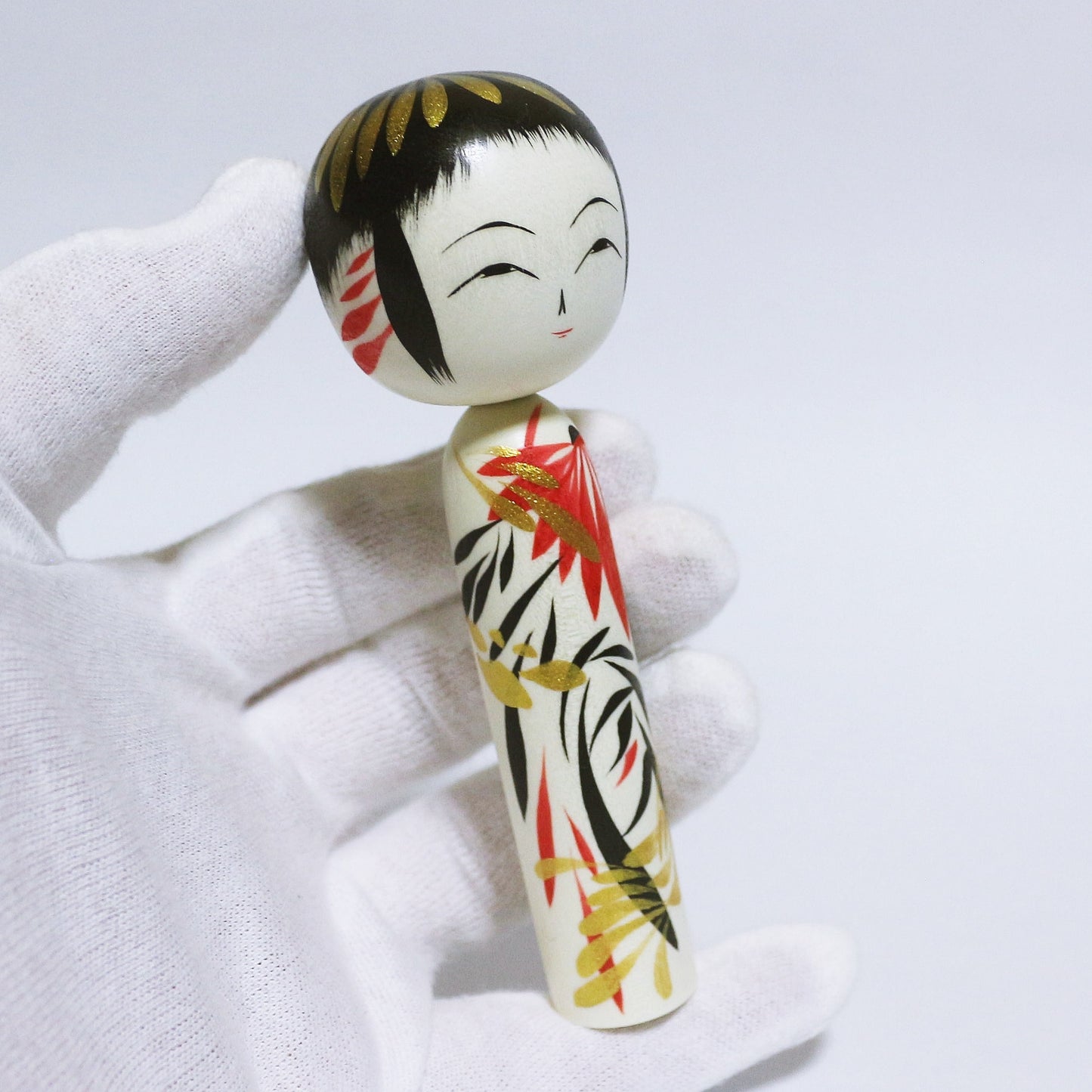 紅&墨 Red & SUMI KOKESHI #356