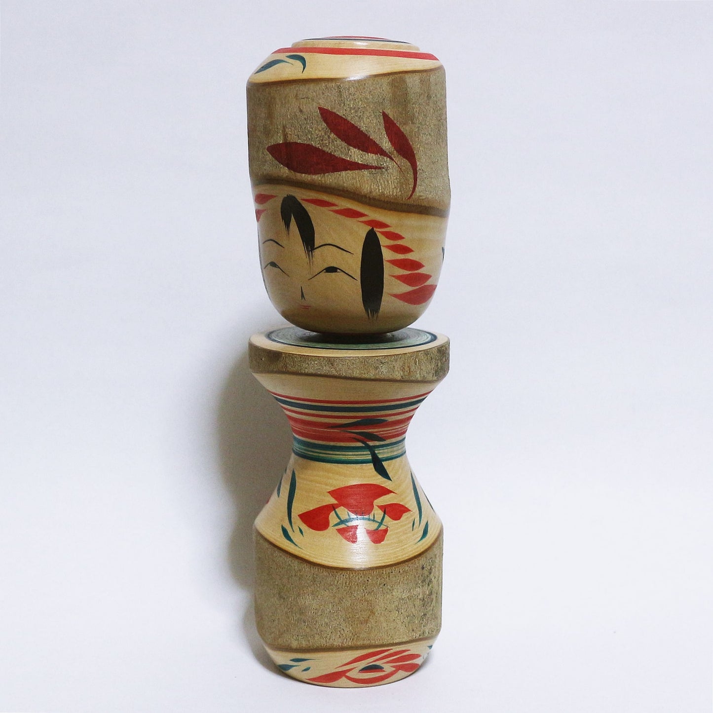 椿 髷 Camellia Bun Hair KOKESHI #367