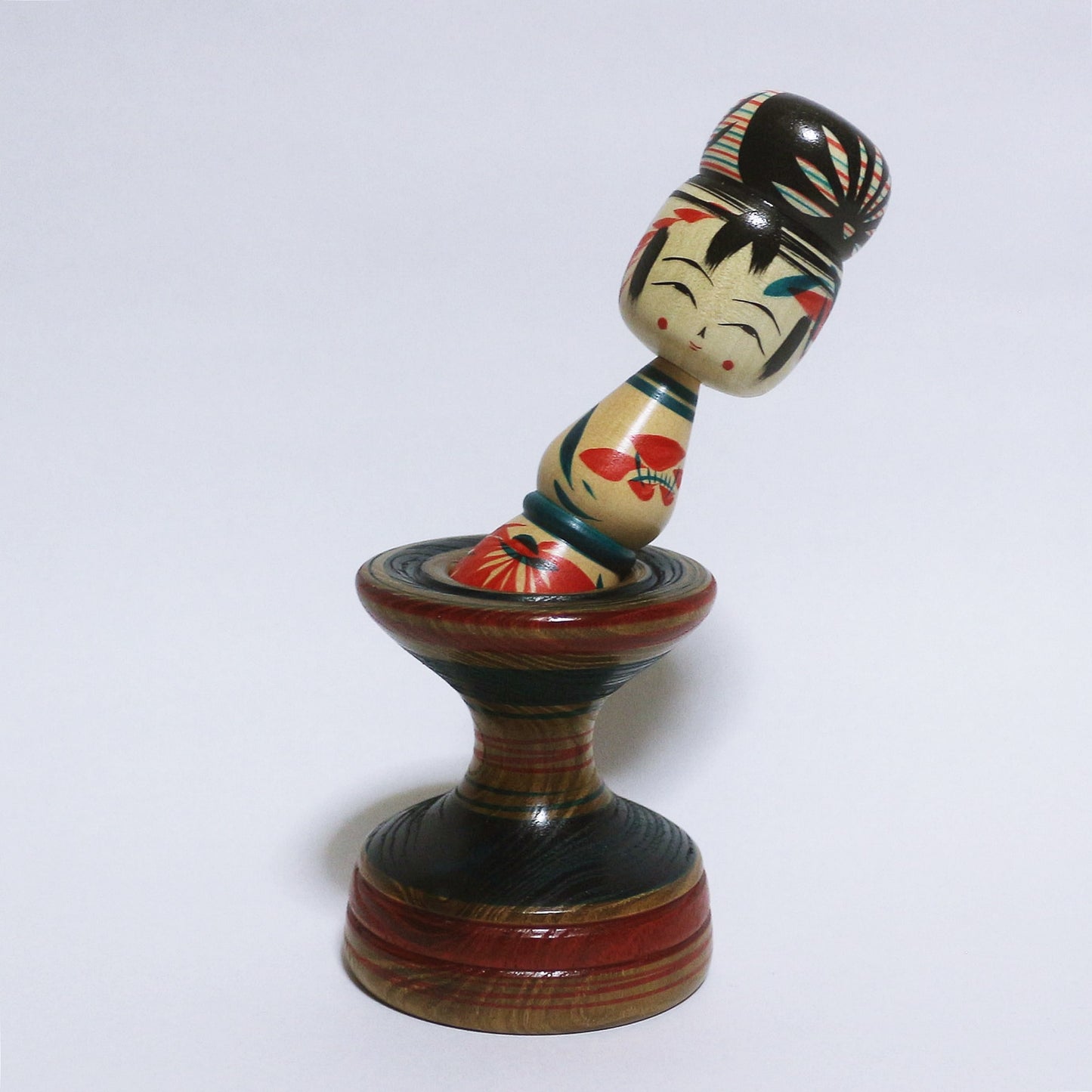 樹種混合 玉入れこけし Mixed Tree Species TAMA-IRE KOKESHI #369