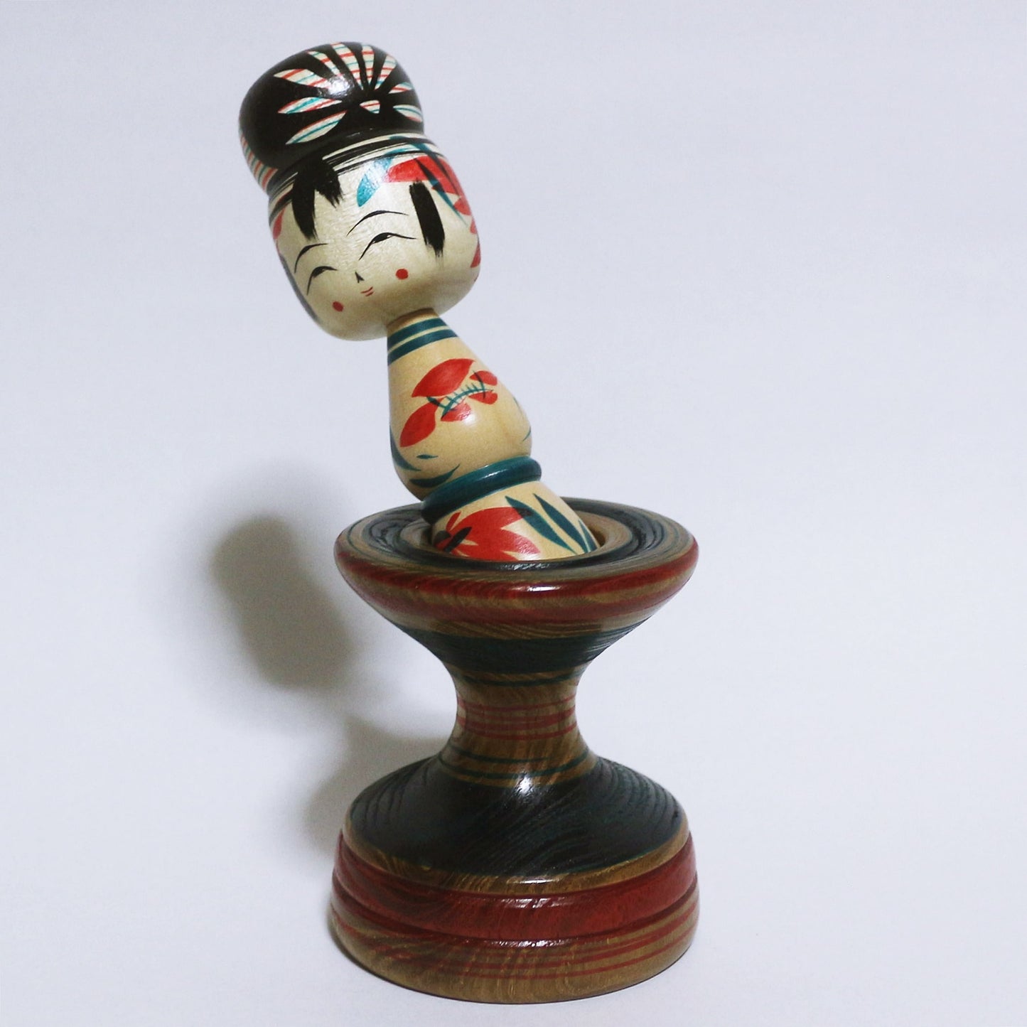 樹種混合 玉入れこけし Mixed Tree Species TAMA-IRE KOKESHI #369