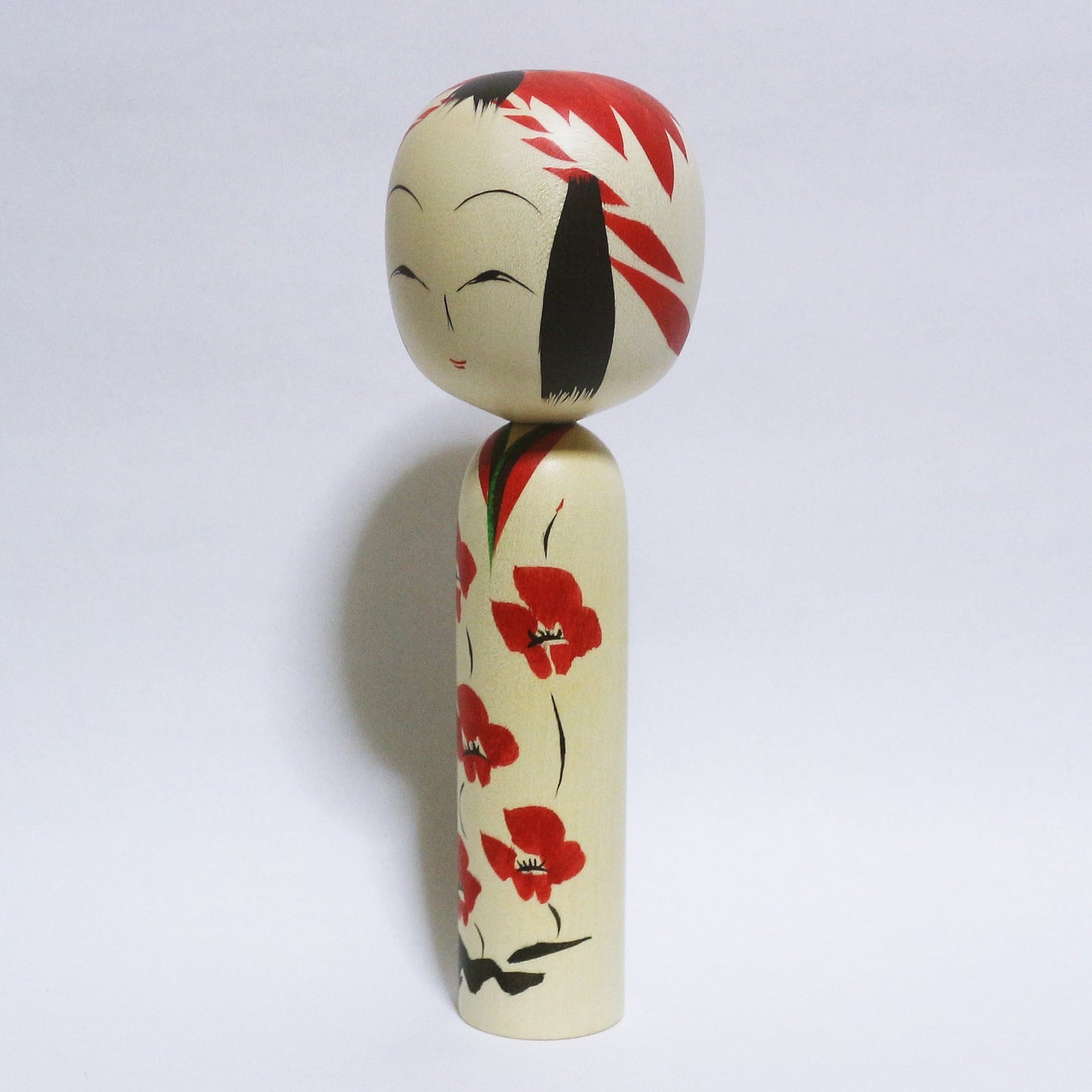 初作 平成30年作成 本人型 枝梅 Created in 2018 Noboru Wagatsuma Type EDA-UME KOKESHI #371