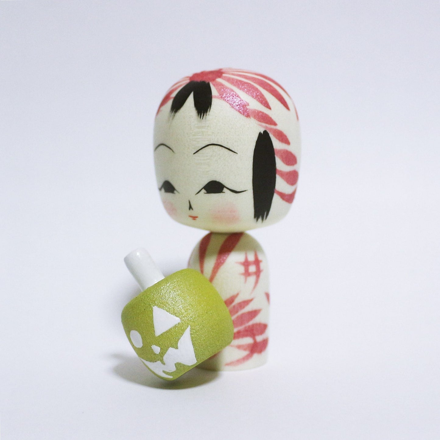 Halloween Pumpkin KOKESHI #378
