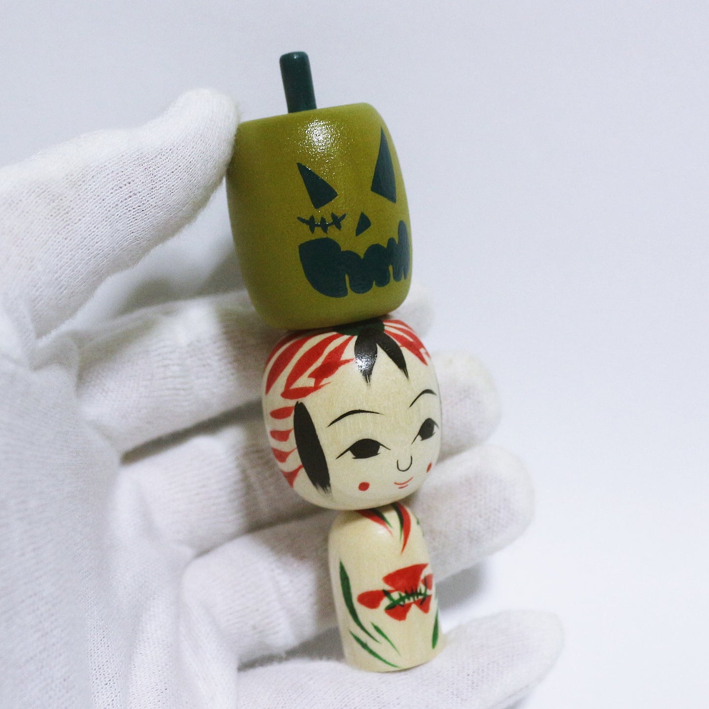 Halloween Pumpkin KOKESHI #380