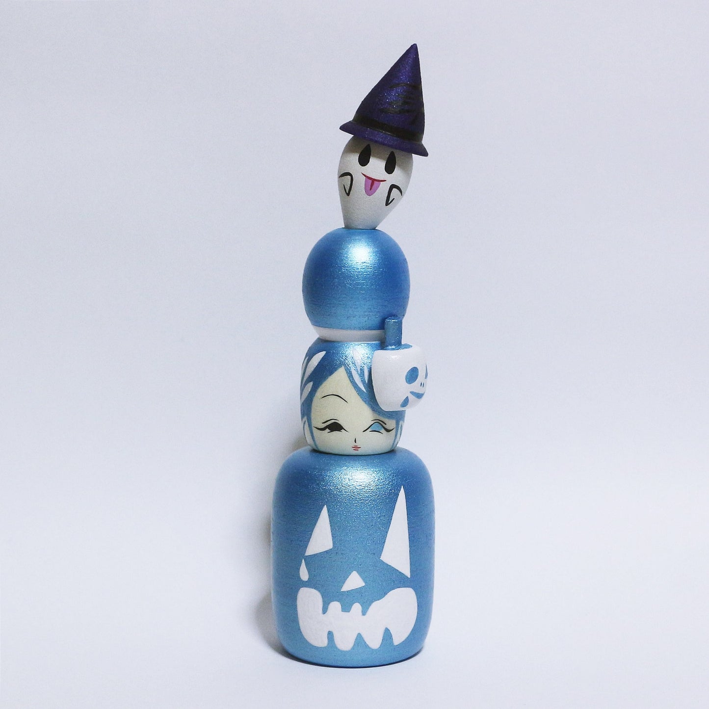 Halloween Pumpkin KOKESHI #384