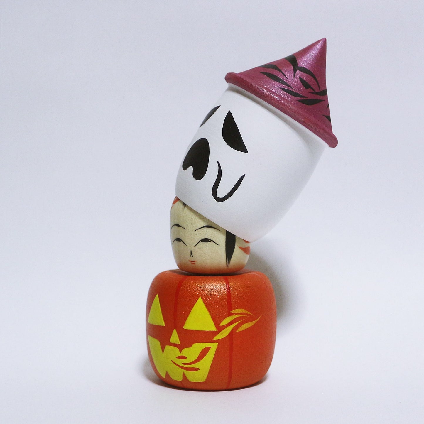 Halloween Pumpkin KOKESHI #385