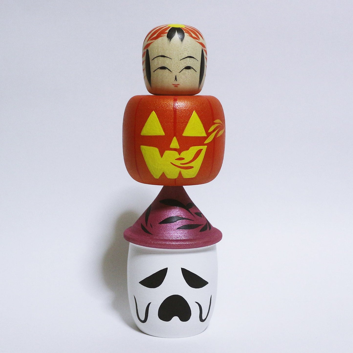 Halloween Pumpkin KOKESHI #385