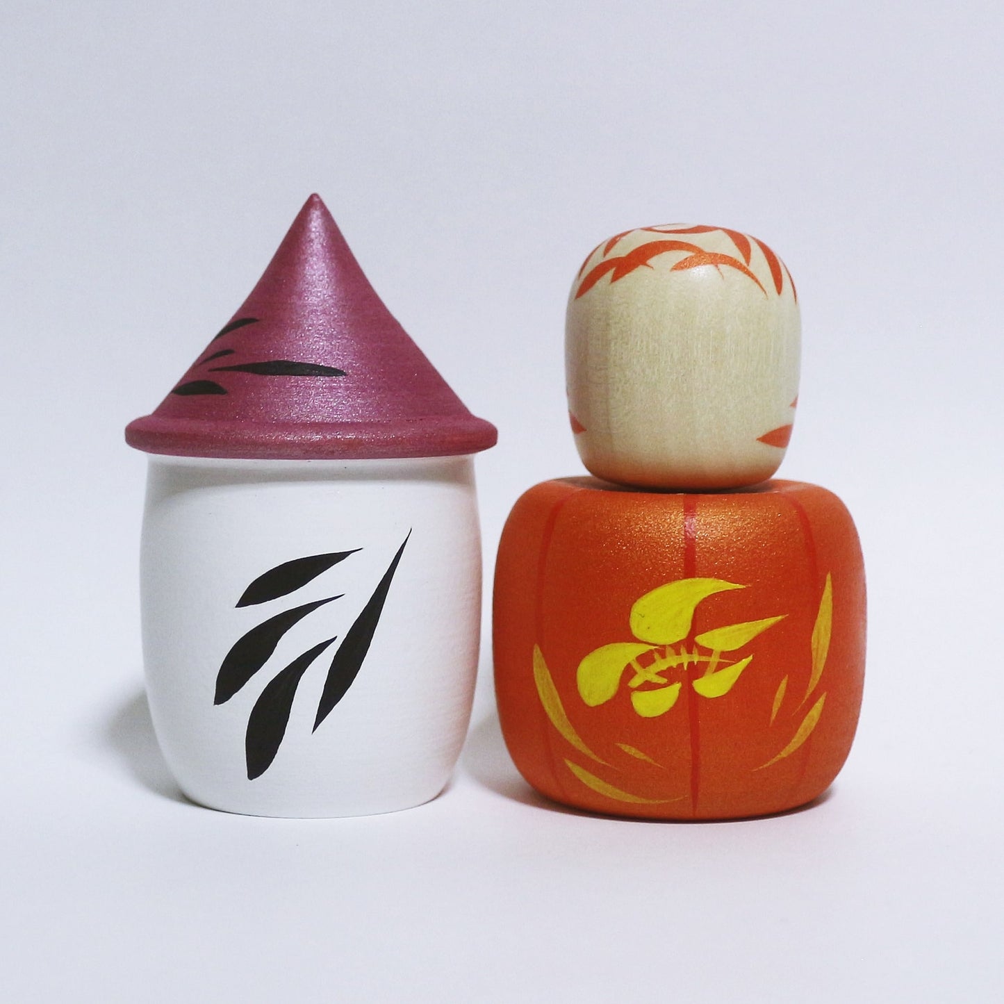 Halloween Pumpkin KOKESHI #385