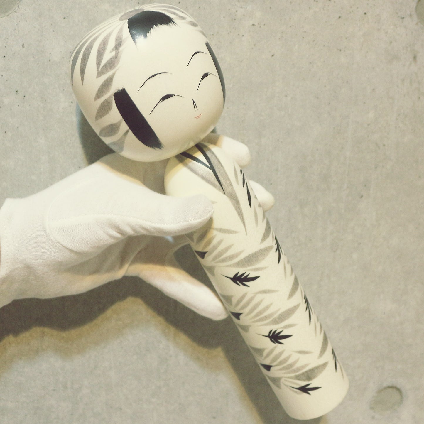 一尺 佐藤松之進型 墨 Matsunoshin Sato Type SUMI KOKESHI #389