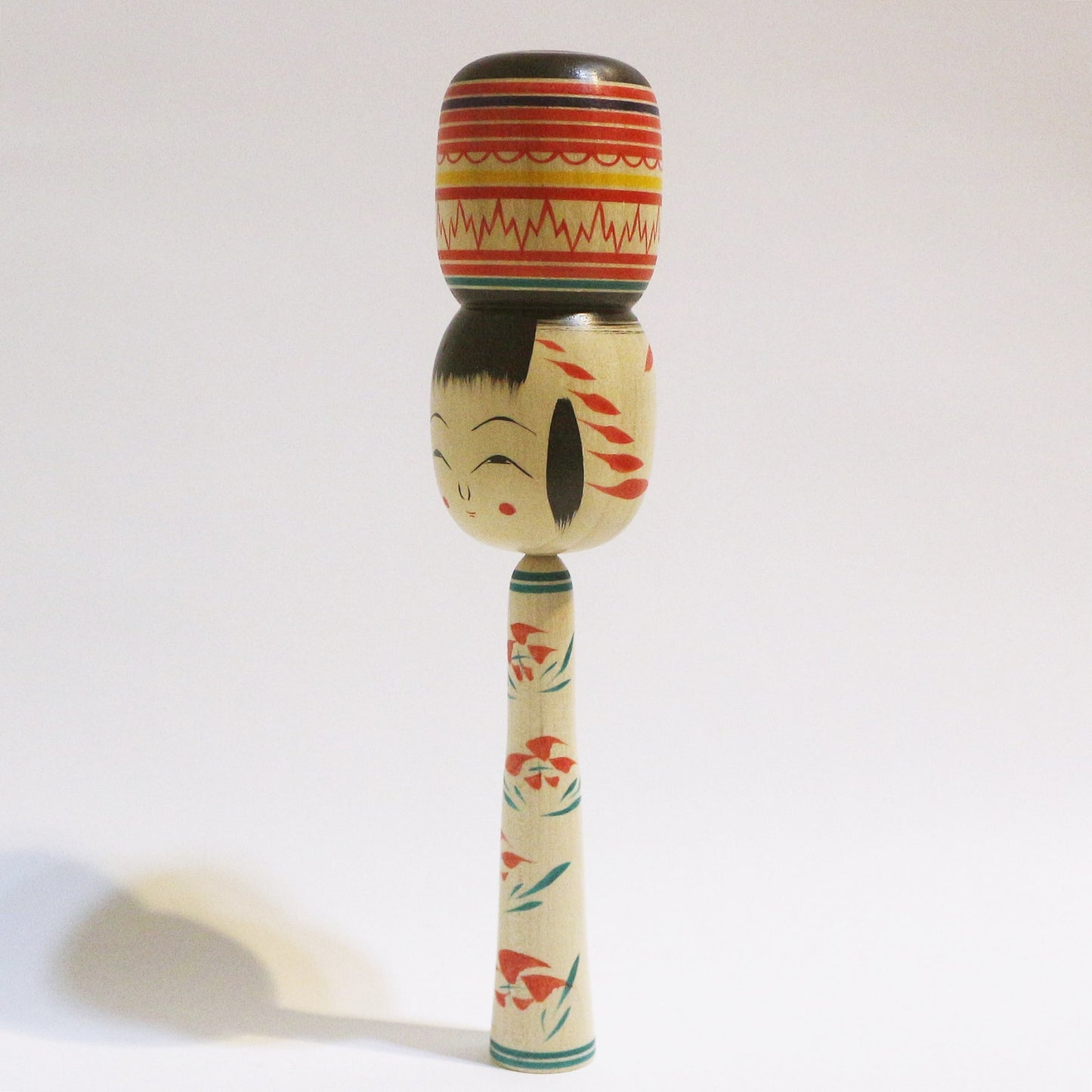 五寸+髷 本人型 Noboru Wagatsuma Type KOKESHI #391