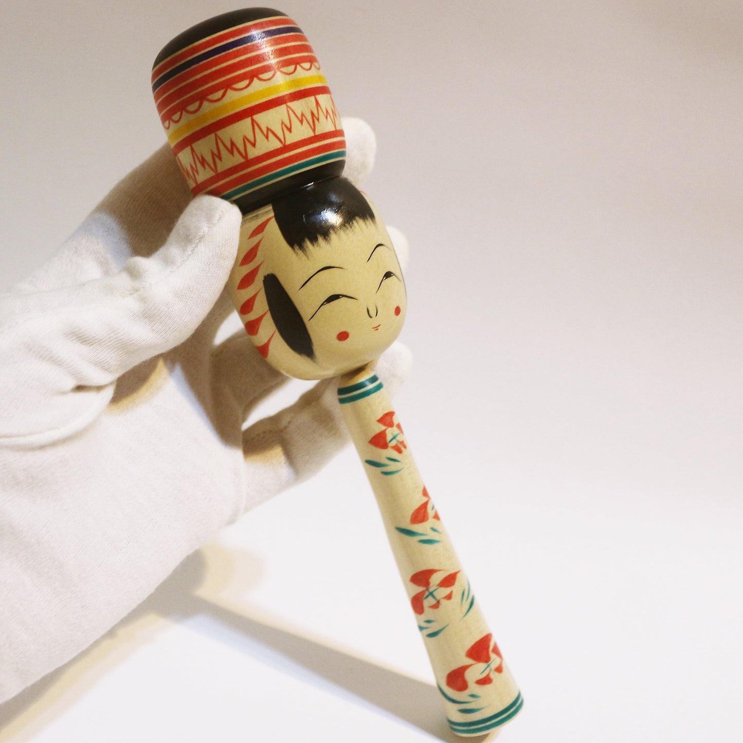 五寸+髷 本人型 Noboru Wagatsuma Type KOKESHI #391