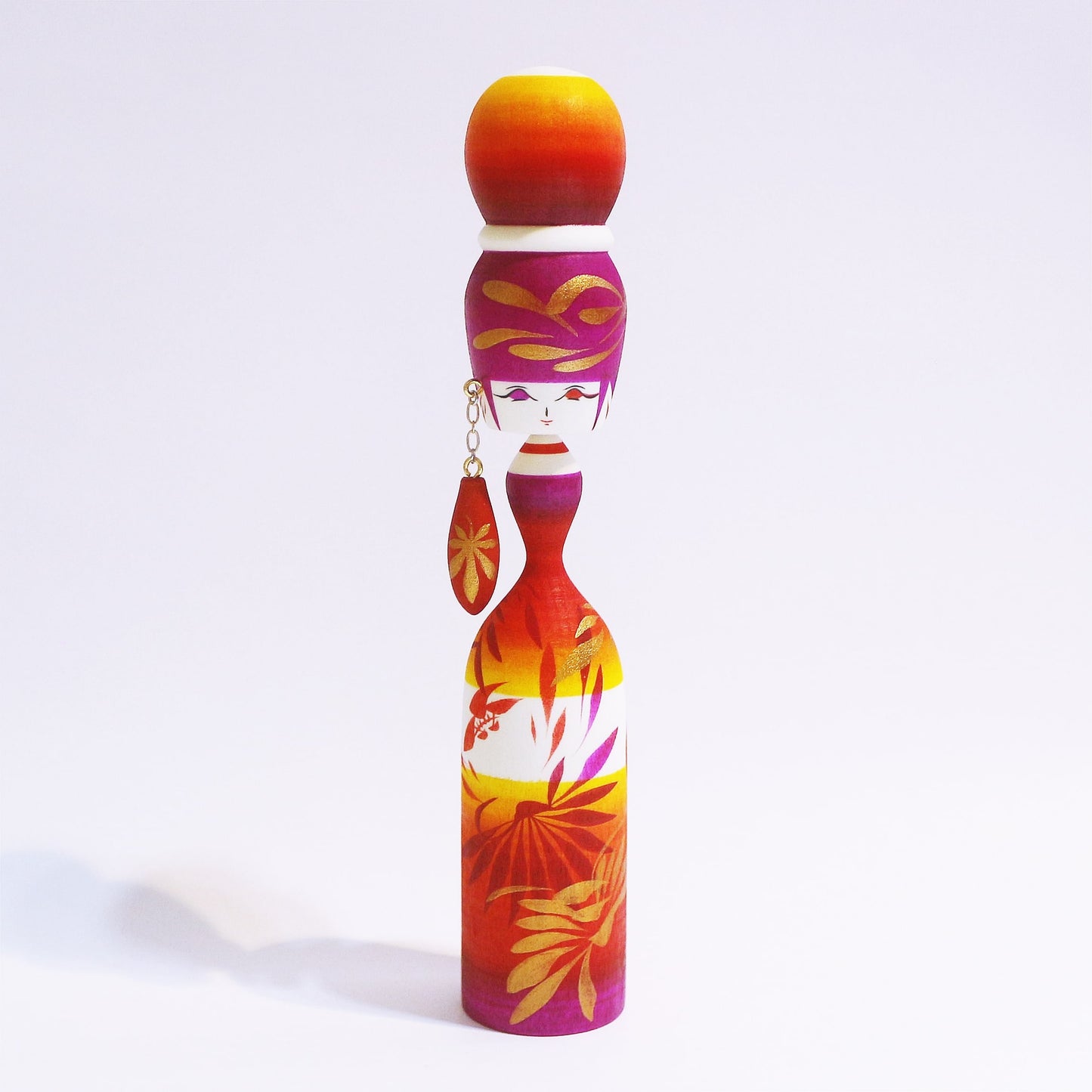 秋色 Autumn Colors Earrings KOKESHI #399