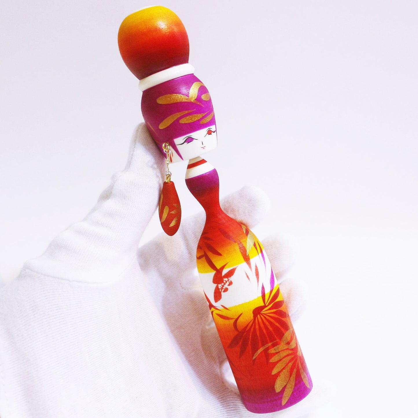 秋色 Autumn Colors Earrings KOKESHI #399