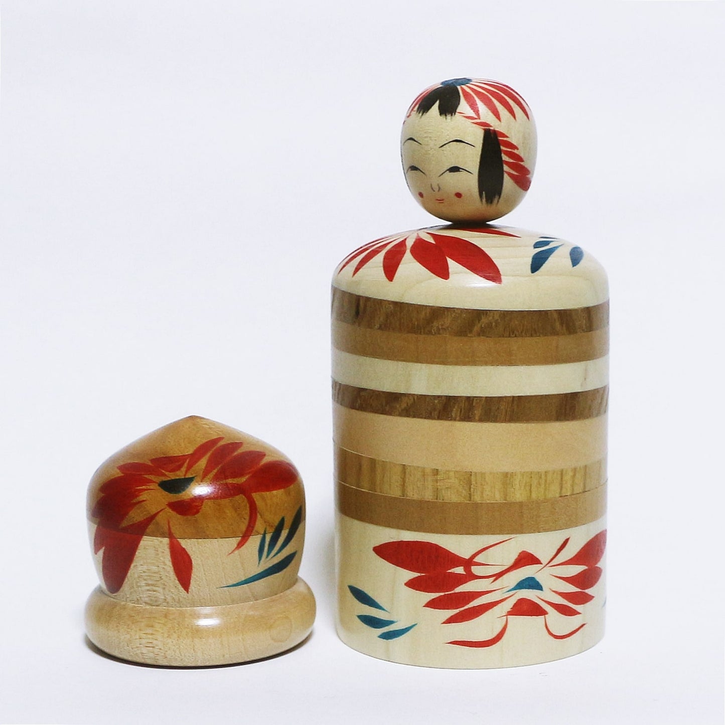Mixed tree species Hat Kokeshi *1