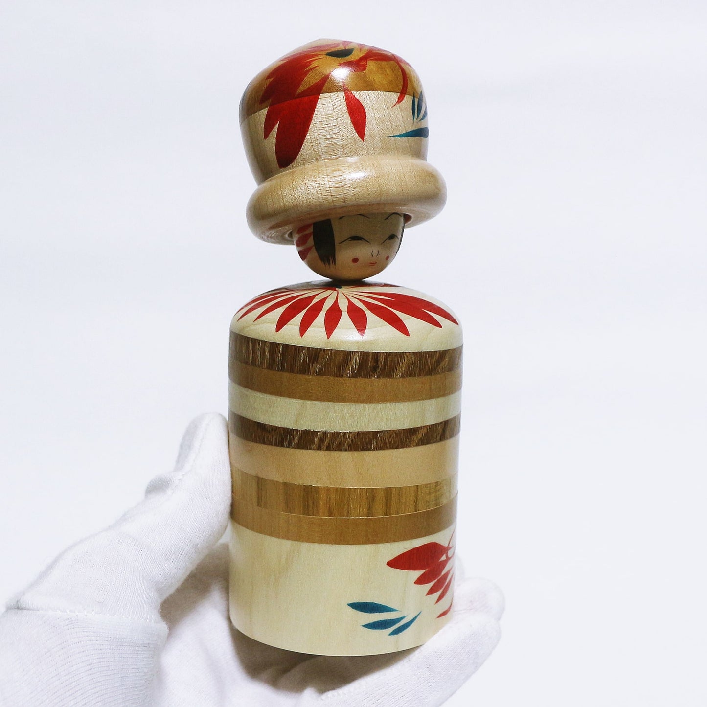 Mixed tree species Hat Kokeshi *1