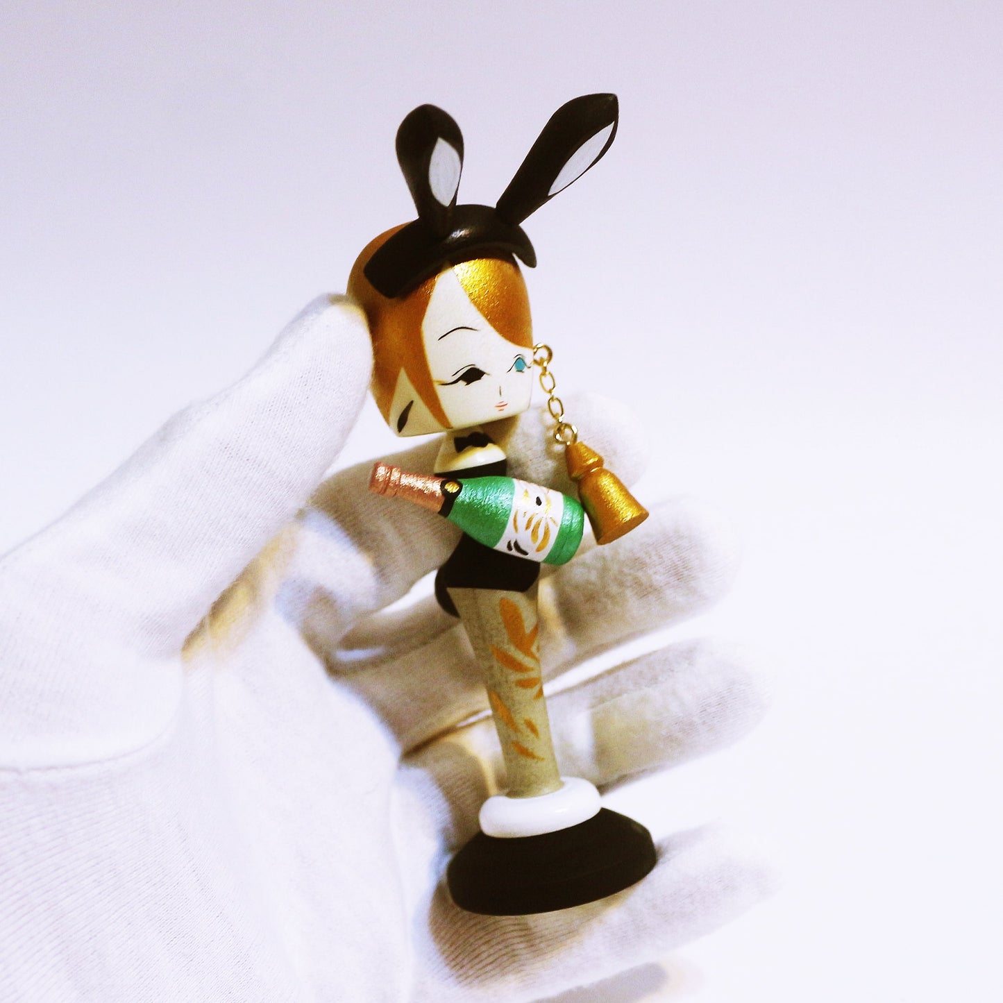 Halloween Bunny Girl Cosplay KOKESHI #412