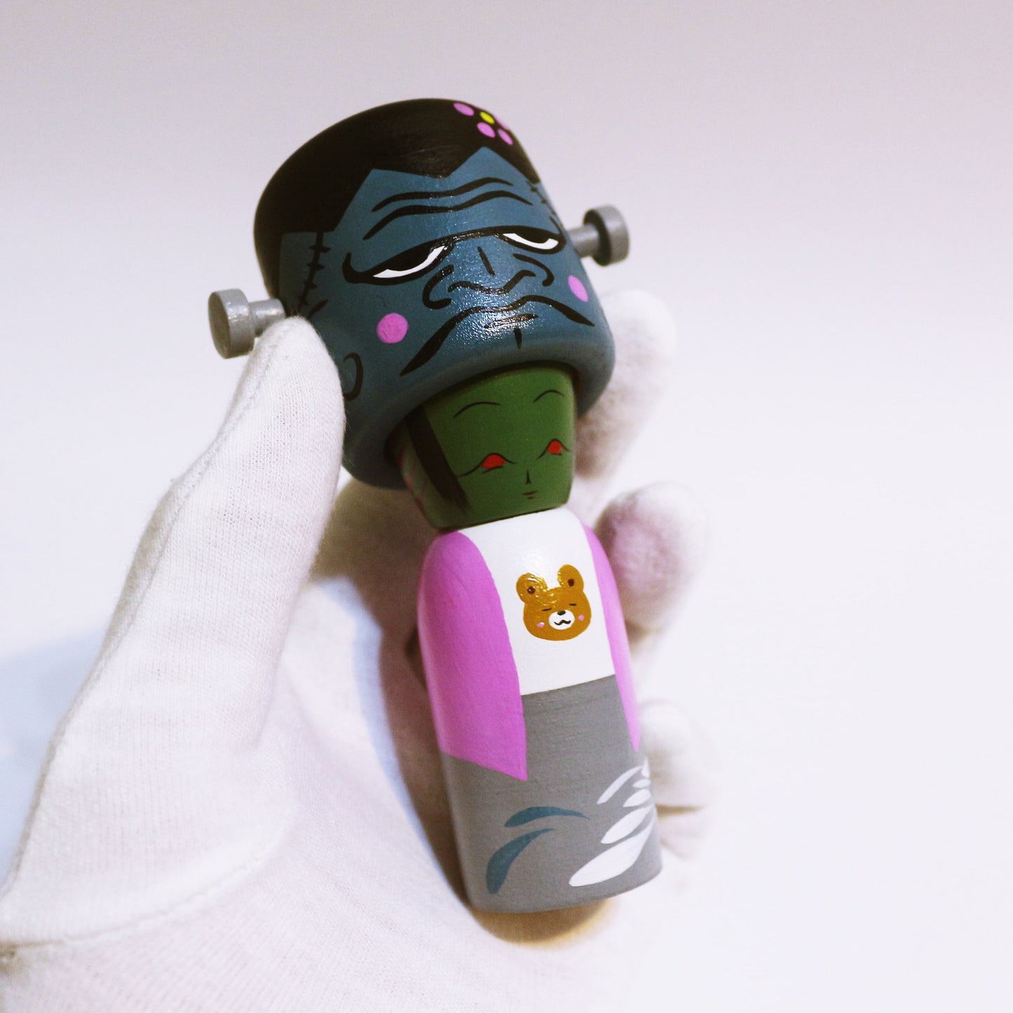 Halloween Frankenstein & Zonbi Cosplay KOKESHI #413