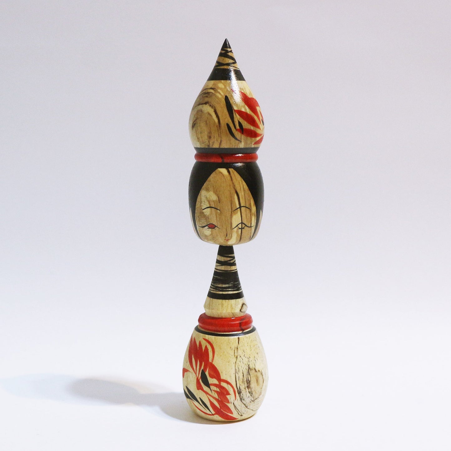 シデ おだんごヘア こけし Hornbeam Bun Hair KOKESHI #428