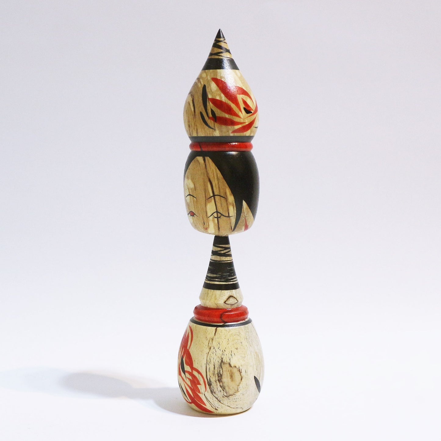 シデ おだんごヘア こけし Hornbeam Bun Hair KOKESHI #428