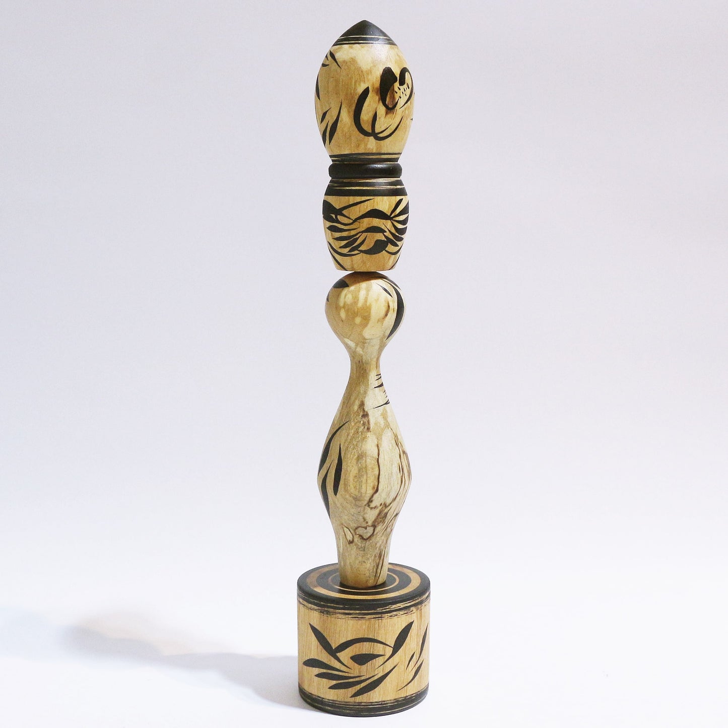 シデ おだんごヘア 達磨 こけし Hornbeam Bun Hair DARUMA KOKESHI #429