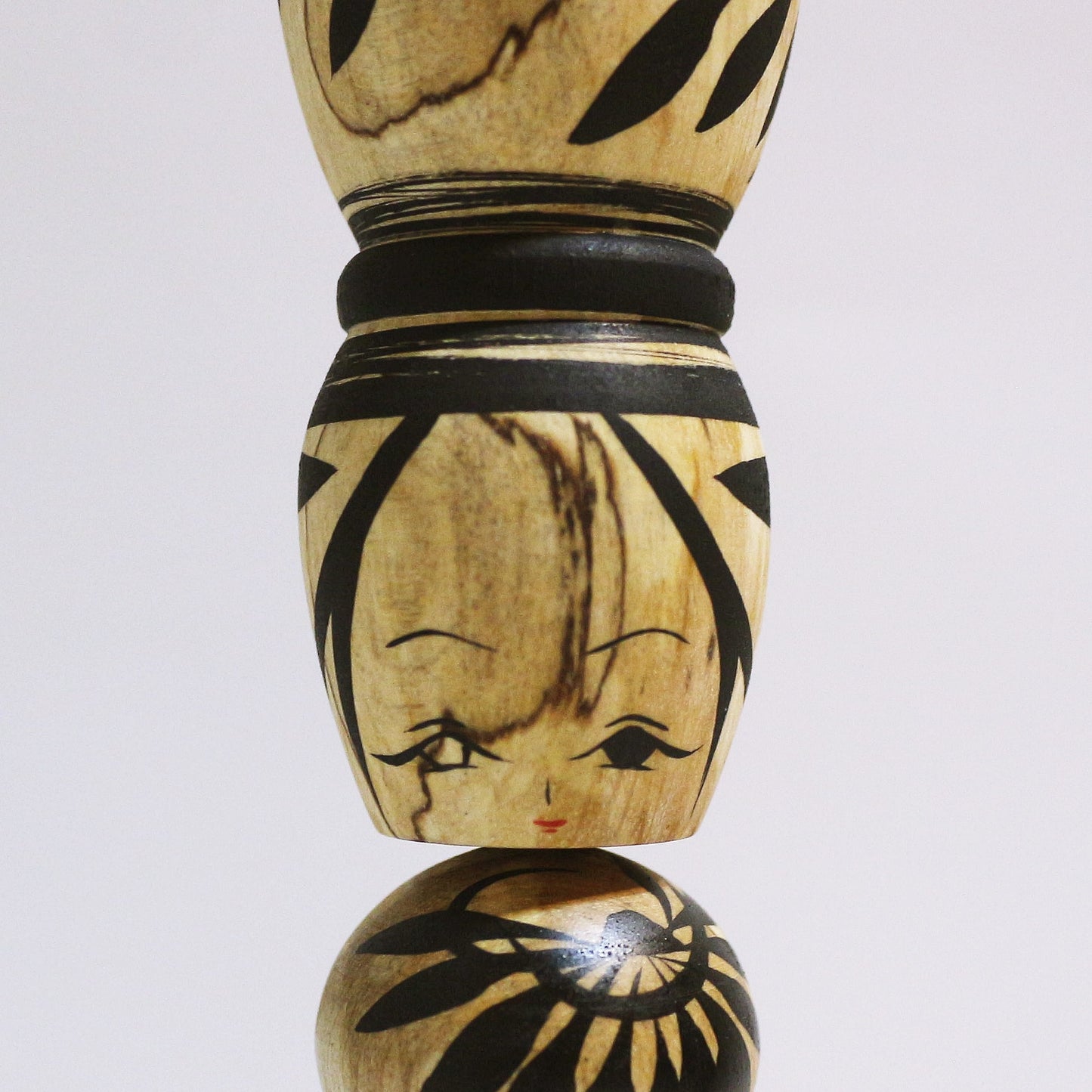 シデ おだんごヘア 達磨 こけし Hornbeam Bun Hair DARUMA KOKESHI #429