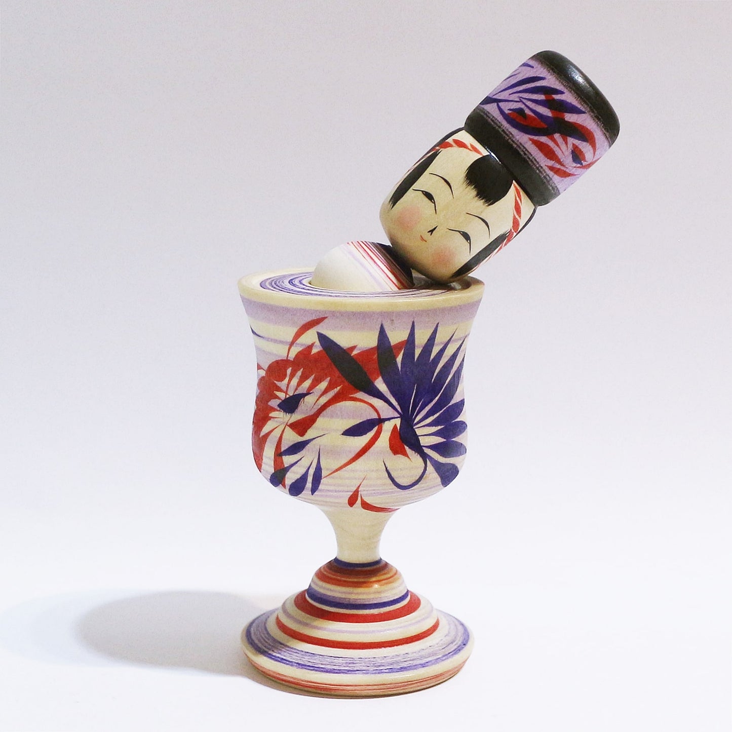 髷 玉入れ こけし Bun Hair TAMA-IRE KOKESHI #435