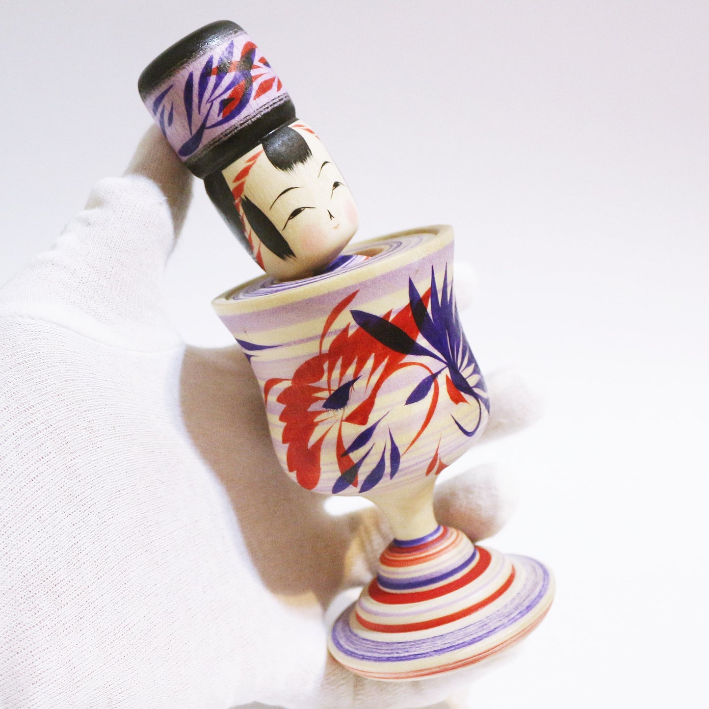 髷 玉入れ こけし Bun Hair TAMA-IRE KOKESHI #435