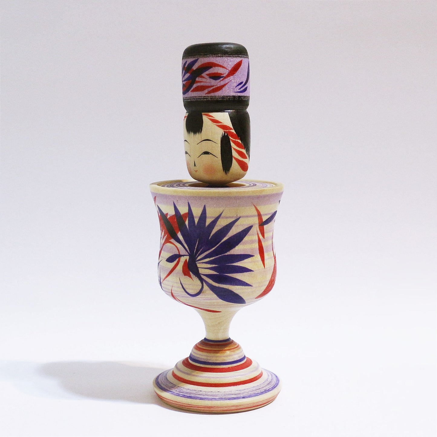 髷 玉入れ こけし Bun Hair TAMA-IRE KOKESHI #435