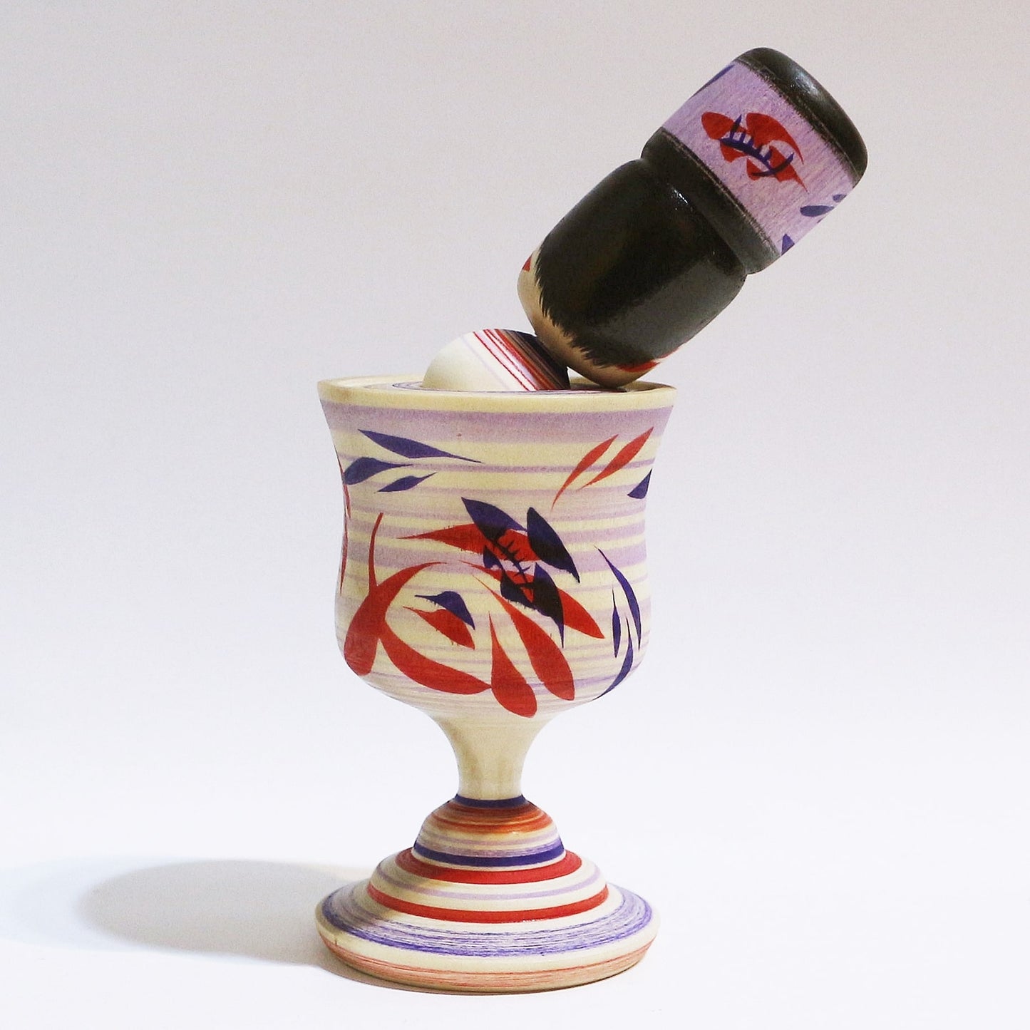 髷 玉入れ こけし Bun Hair TAMA-IRE KOKESHI #435
