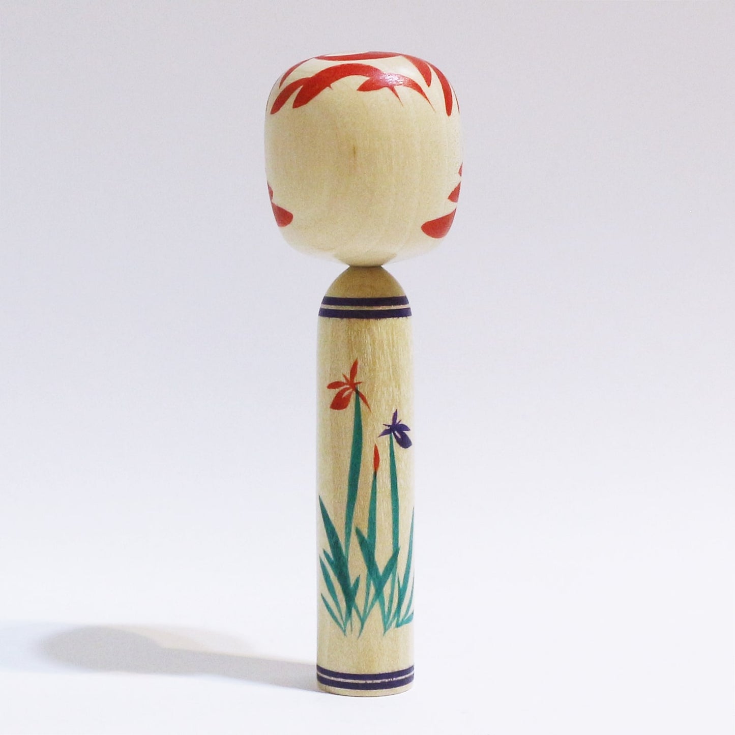 本人型 重ね菊 こけし Noboru Wagatsum Type KASANE-GIKU KOKESHI #436