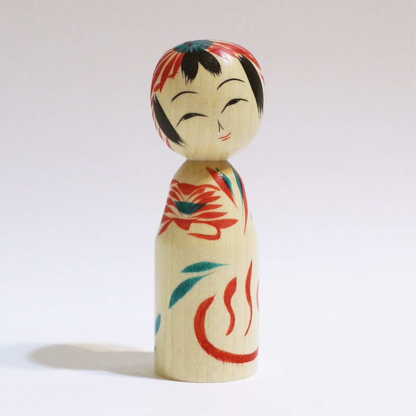 本人型 温泉 作り付け こけし Noboru Wagatsum Type ONSEN KOKESHI #437