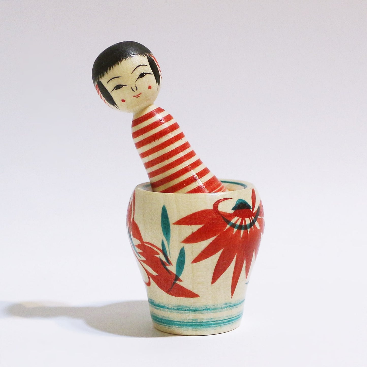 本人型 玉入れ こけし Noboru Wagatsum Type TAMA-IRE KOKESHI #438