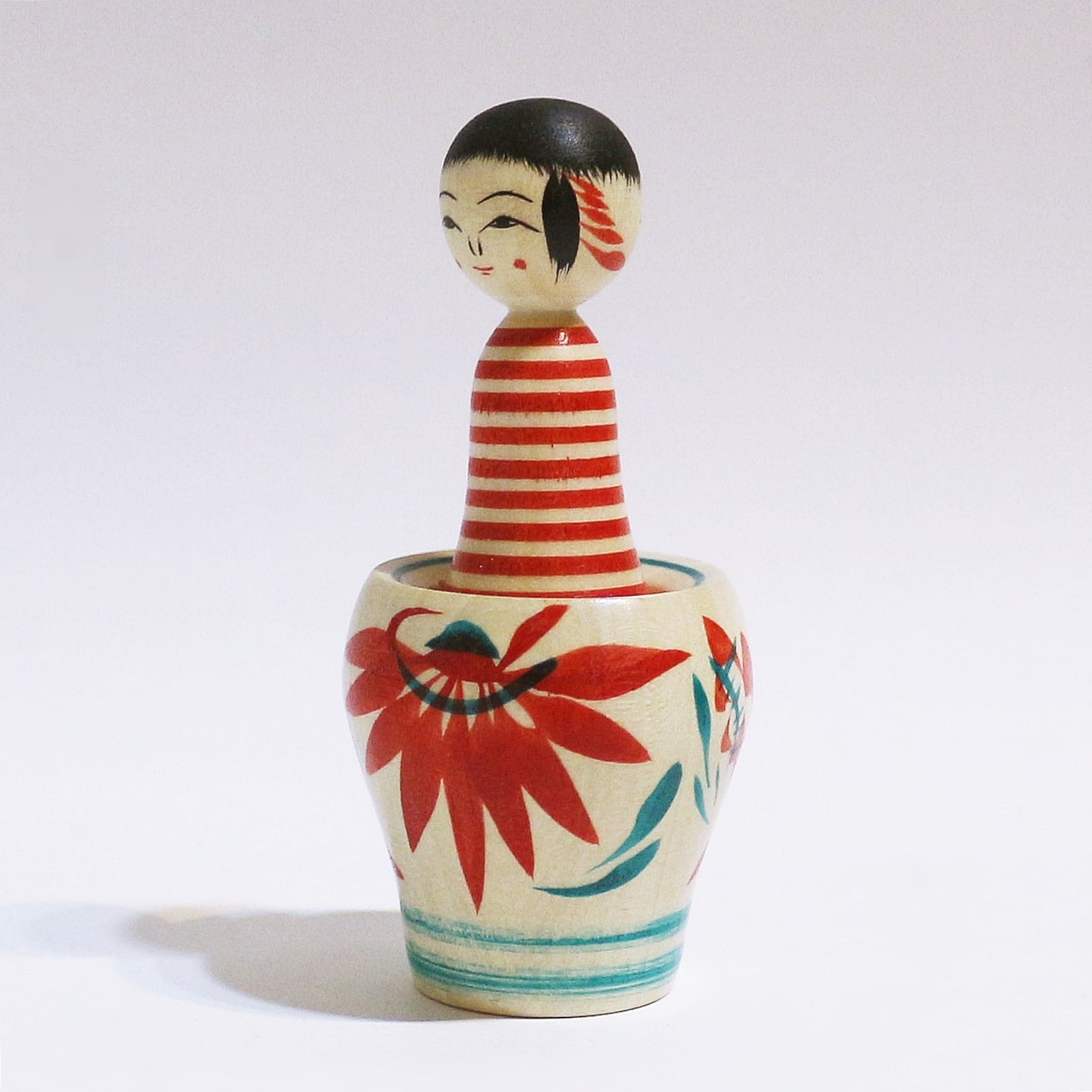 本人型 玉入れ こけし Noboru Wagatsum Type TAMA-IRE KOKESHI #438