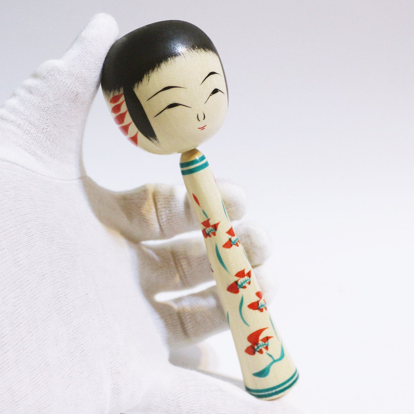 本人型 枝梅 こけし Noboru Wagatsum Type EDA-UME KOKESHI #439