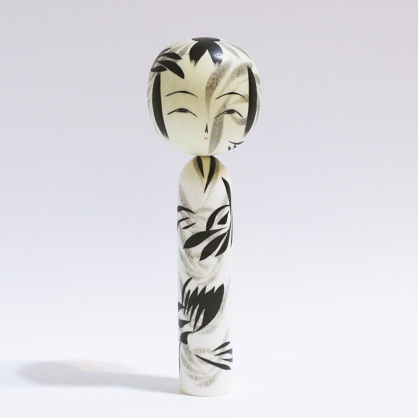 本人型 墨 こけし Noboru Wagatsum Type SUMI KOKESHI #442