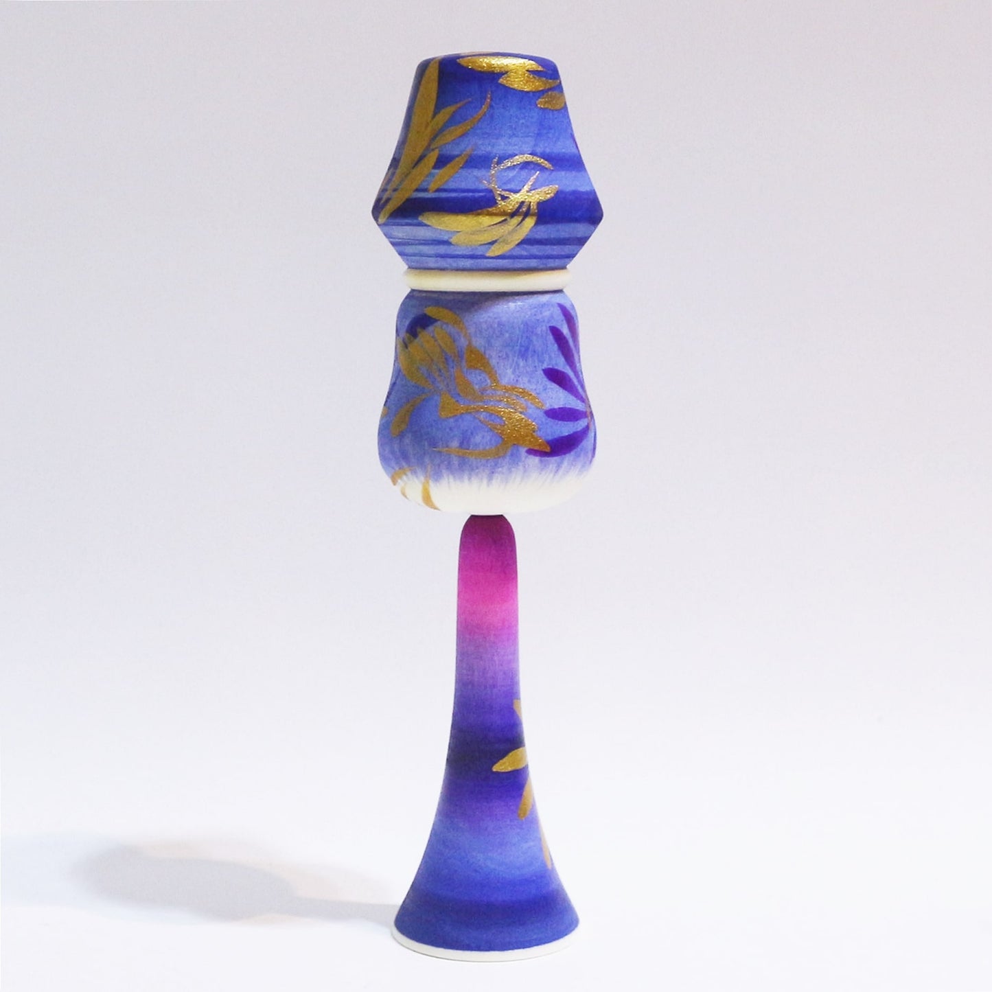 Purple Mix Bun Hair KOKESHI #445
