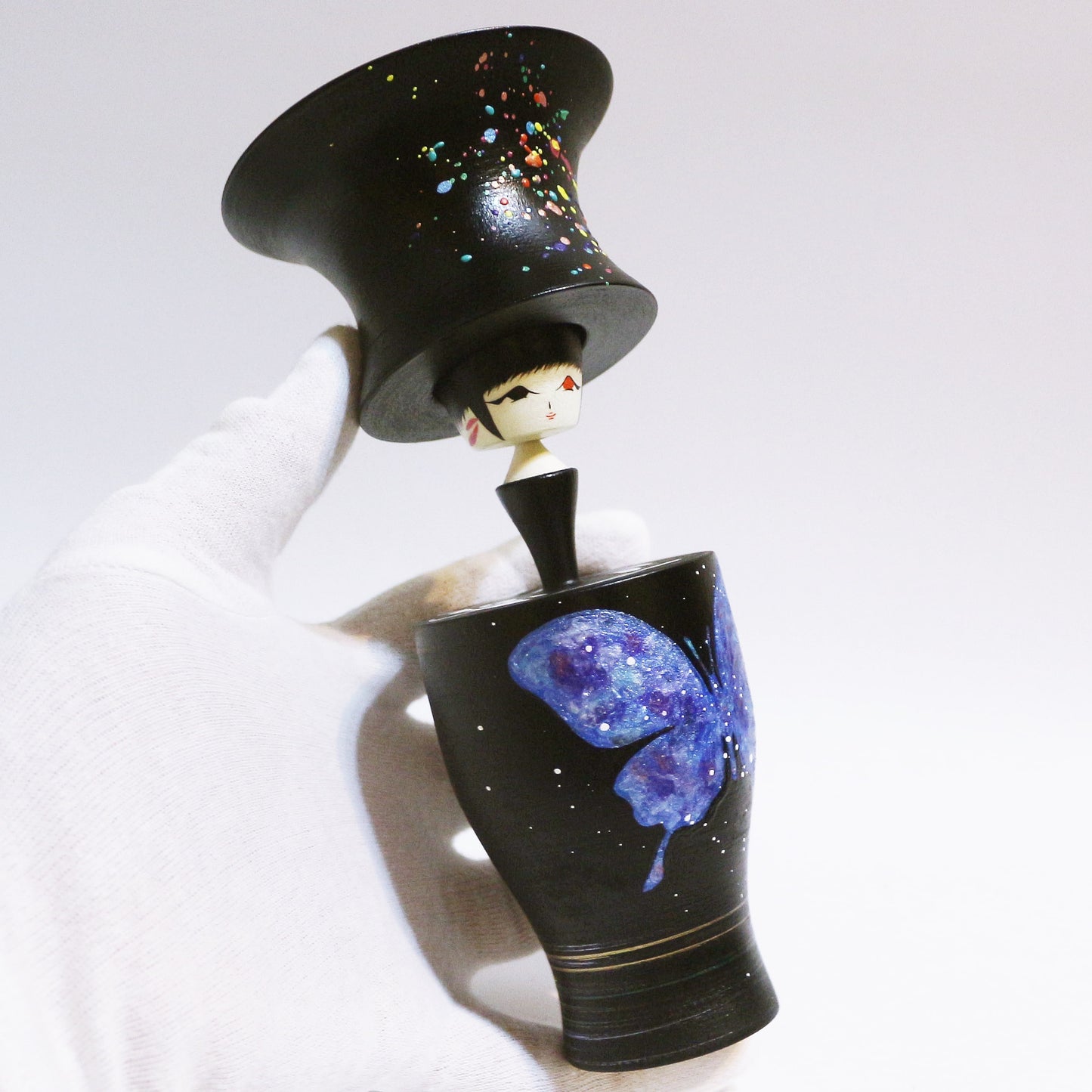 Butterfly Hat KOKESHI #449
