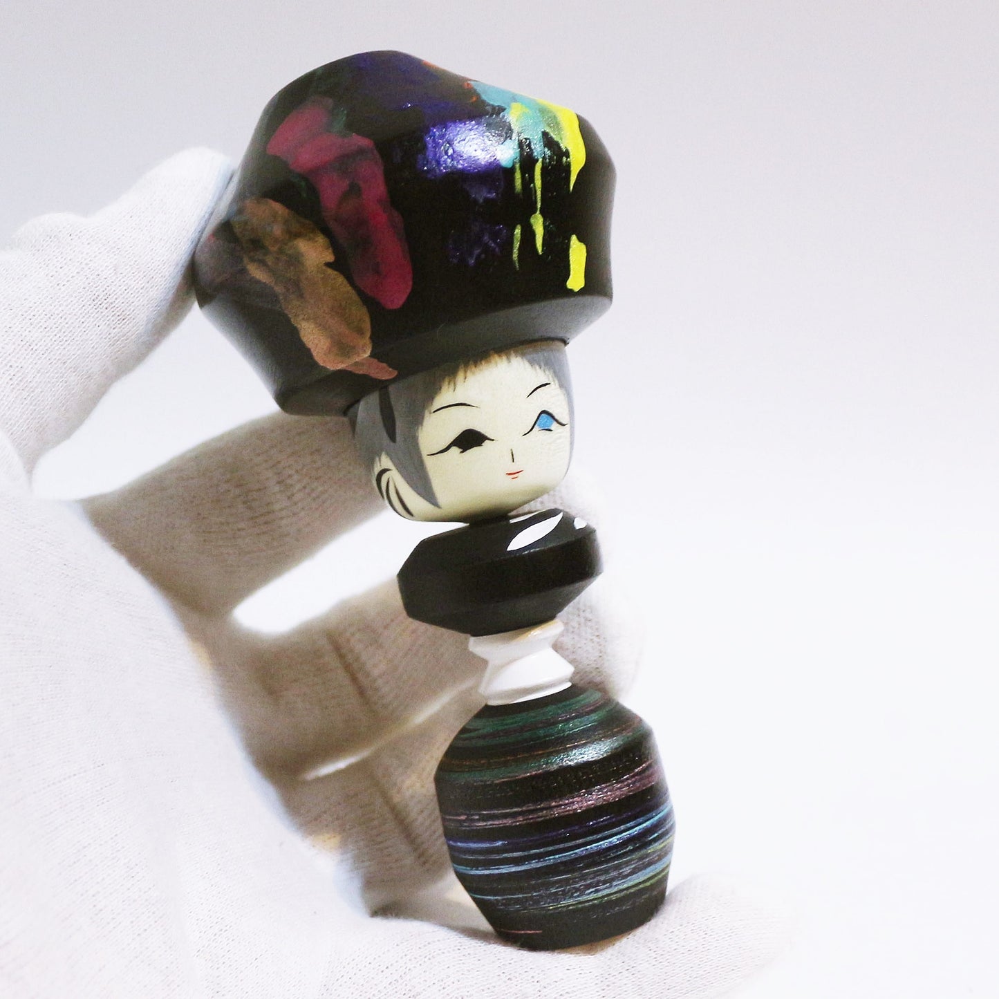 Colorful Hat KOKESHI #450