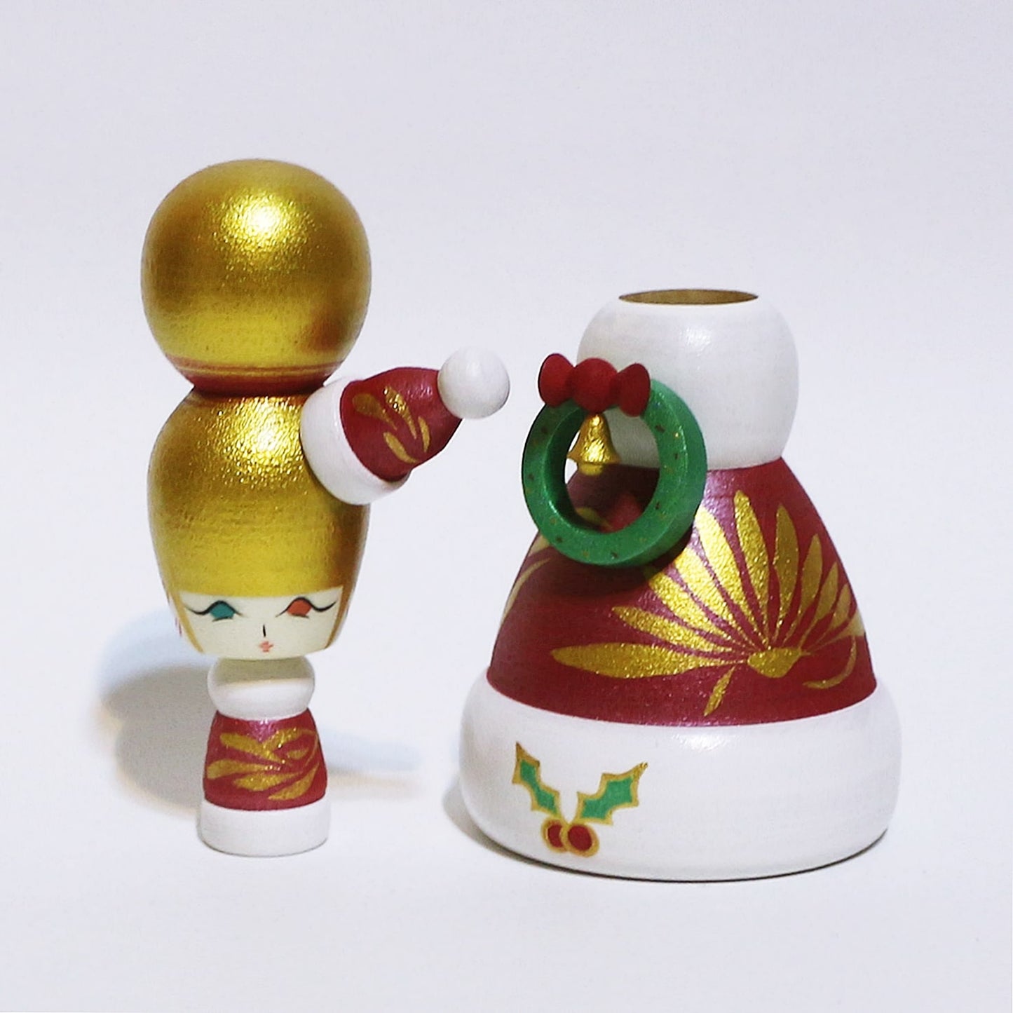 Christmas Santa Hat KOKESHI #455
