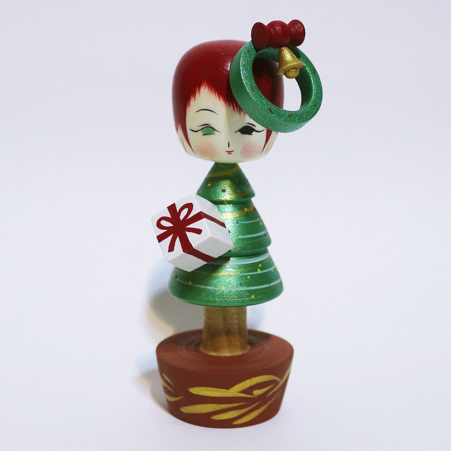 Christmas Tree KOKESHI #459