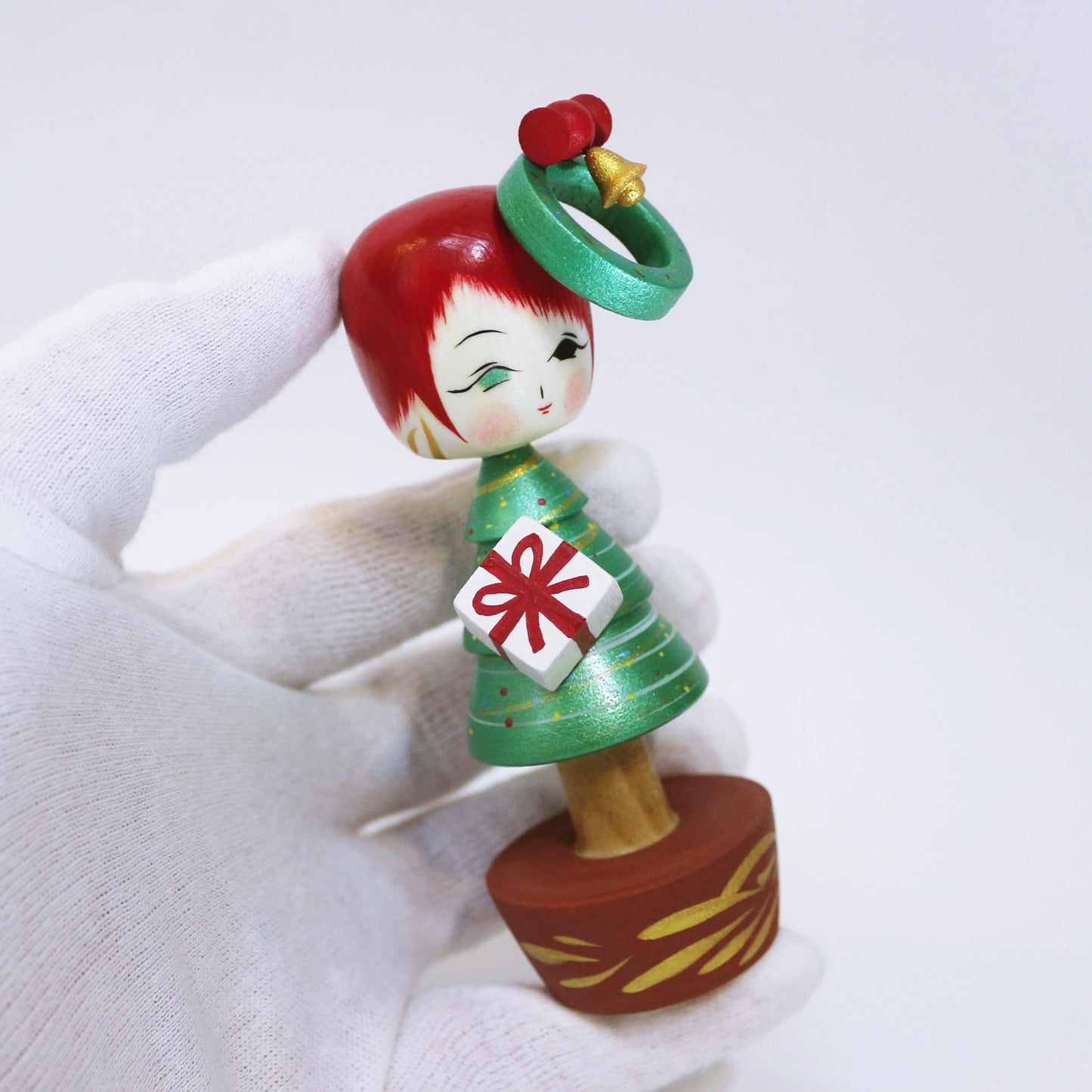 Christmas Tree KOKESHI #459
