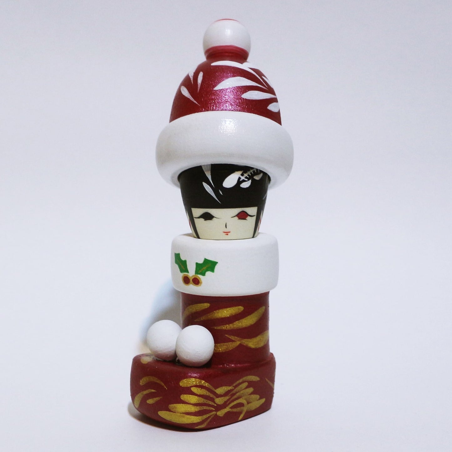 Christmas Boots KOKESHI #463
