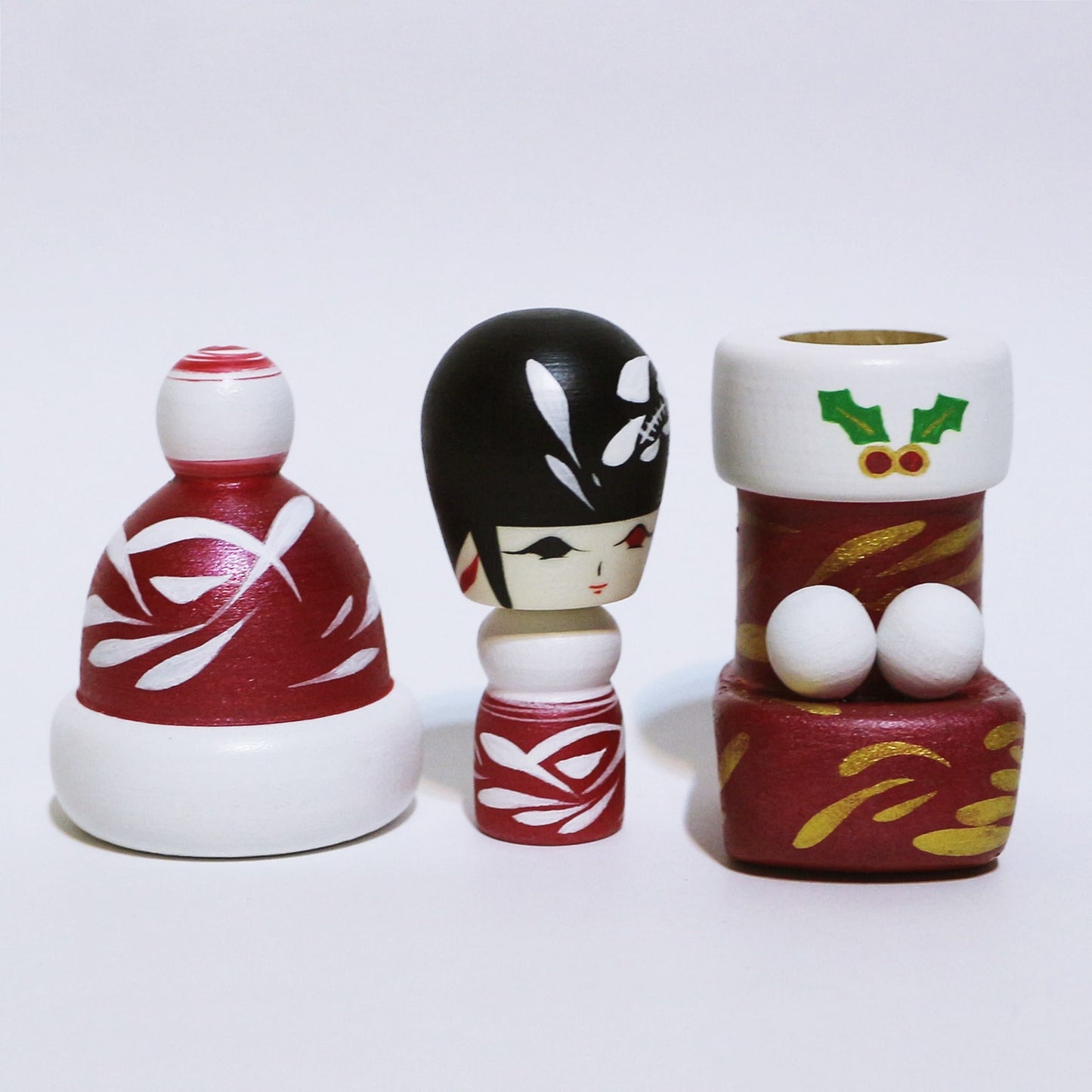 Christmas Boots KOKESHI #463