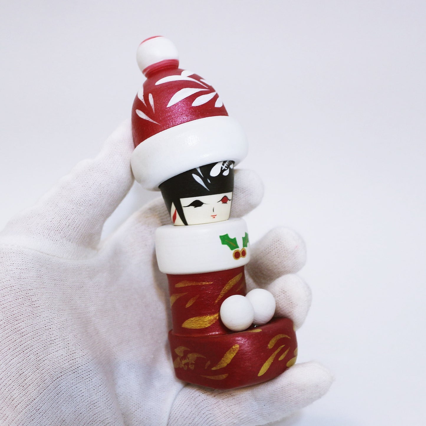 Christmas Boots KOKESHI #463