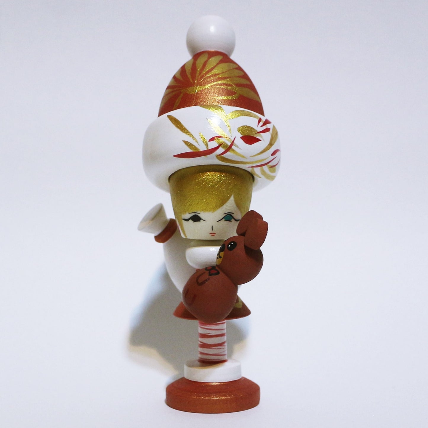 Christmas Santa KOKESHI #464